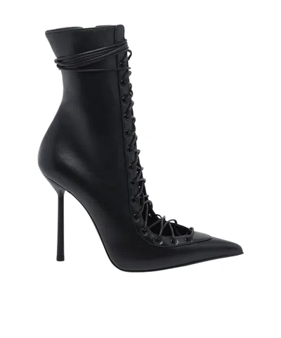 LE SILLA LE SILLA COLETTE LACE-UP STILETTO BOOTS