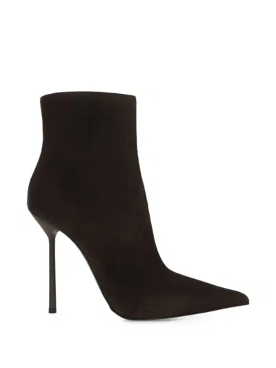 Le Silla Pointed-toe Stiletto Boots In Brown