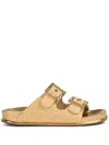 Le Silla Pool Side Crystal-embellished Sandals In Neutrals