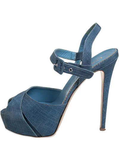 Pre-owned Le Silla  125mm Platform Stiletto-heel Sandals