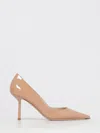 Le Silla 80mm Bella Pumps In Metallic