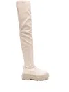 Le Silla Ranger Boots In Neutrals