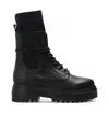 Le Silla Ranger Leather Ankle Boots In Black