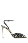 Le Silla Embellished Leather Embrace Sandals