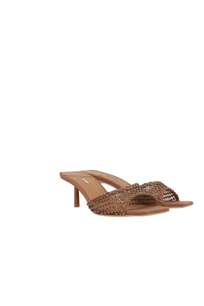 Le Silla Sandals In Brown