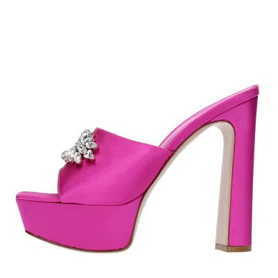 Le Silla Sandals Fuchsia In Fucsia Vivaci