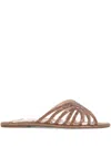 Le Silla Sandals In Gold
