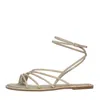 Le Silla Sandals Golden In Oro Marroni