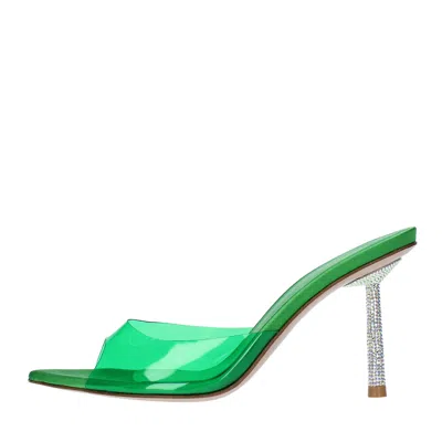 Le Silla Sandals Green In Verde Blu E Verdi