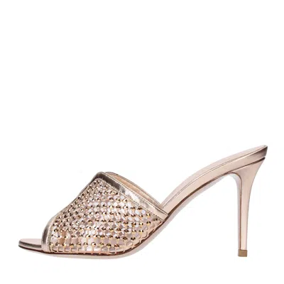Le Silla Sandals Pink In Rosa Chiari E Naturali