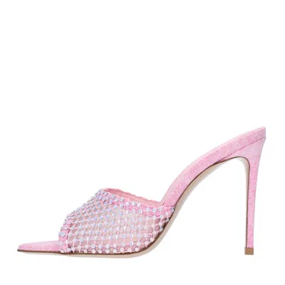 Le Silla Sandals Pink In Rosa Chiari E Naturali
