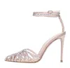 Le Silla Sandals In Rosa Chiari E Naturali