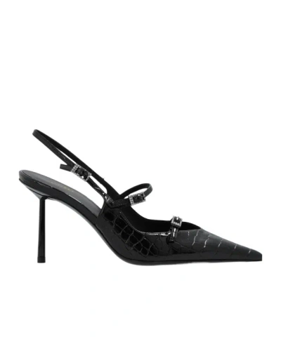 Le Silla Morgana Pumps In Black Leather