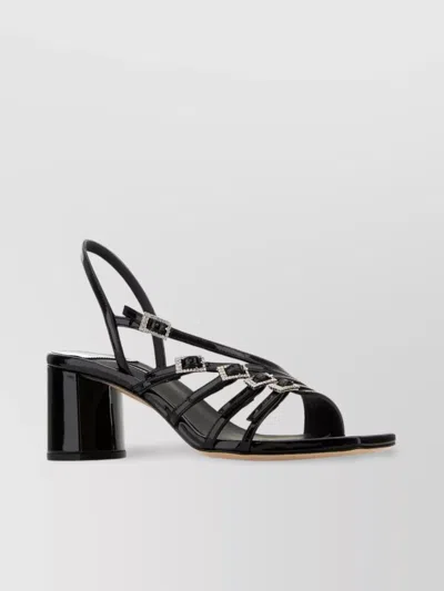Le Silla Scarlet Kabir Strappy Sandals With Block Heel In Black