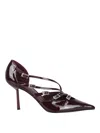 Le Silla Scarlet 100mm Leather Pumps In Red