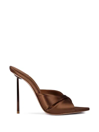Le Silla Shirley Heeled Sandals In Brown