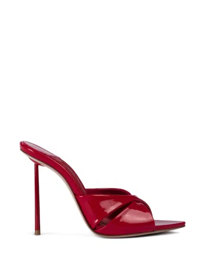 Le Silla Shirley Heeled Sandals In Red