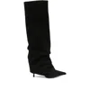 Le Silla 90mm Suede Knee Boots In Multi