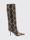 Le Silla 'serpent' Knee High Stiletto Boots In Multi