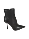 Le Silla Side Zip Boots In Black