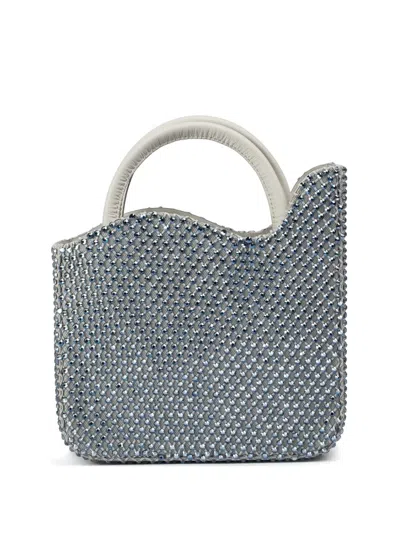 Le Silla Small Ivy Bag In Silver