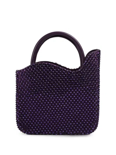 Le Silla Small Ivy Crystal-embellished Tote Bag In Pattern