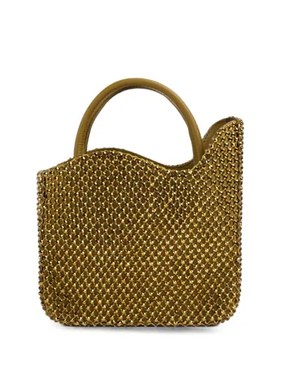 Le Silla Small Ivy Crystal-embellished Tote Bag In Pink