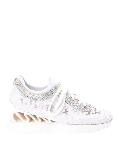 Le Silla Sneakers In White