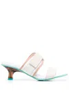 Le Silla Snorkeling Touch-strap Sandals In White