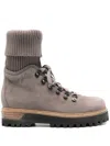 Le Silla St. Moritz Boots In Grey