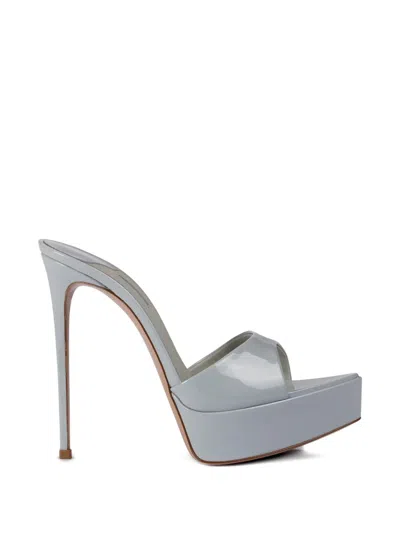 Le Silla Stiletto-heel Sandals In Gray