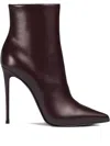 Le Silla Stiletto-heeled Ankle Boots In Brown
