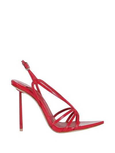 Le Silla Strappy Sandals In Purple