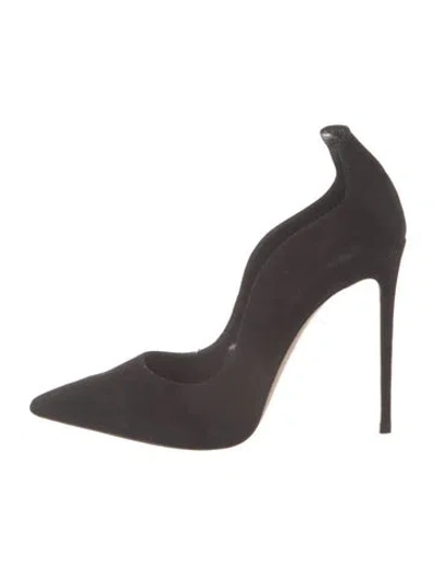 Pre-owned Le Silla Suede Pumps In Multi