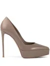 LE SILLA UMA 140MM LEATHER PUMPS