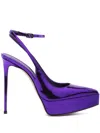 Le Silla Uma 130mm Platform Pumps In Purple