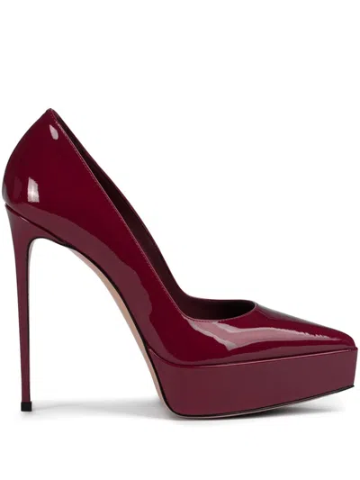 Le Silla Uma 140mm Pumps In Purple