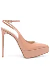 Le Silla Uma 140mm Slingback Pumps In Pink