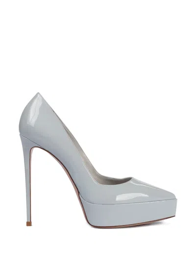 Le Silla Uma Heeled Pumps In Gray