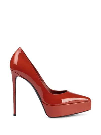 Le Silla Uma Patent-finish Pumps In Multi