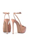 Le Silla Uma Platform Pumps In Neutral