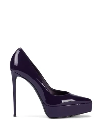 Le Silla Uma Platform Pumps In Purple