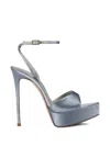 Le Silla Uma Platform Sandal In Blue