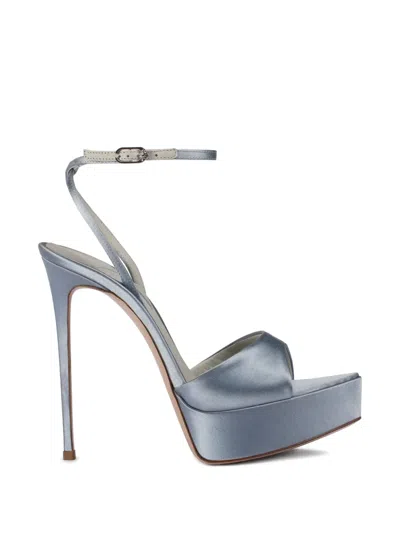 Le Silla Uma Platform Sandal In Blue