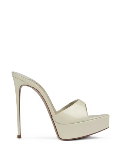 Le Silla Uma Stiletto-heel Sandals In Gray