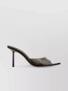 LE SILLA UNIQUE HEEL PVC BELLA MULES