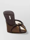 Le Silla 'vittoria' Mules With Buckle Accent And Stiletto Heel