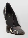 Le Silla 'vittoria' Pointed Toe Snake Print Pumps