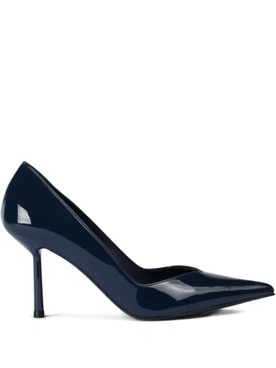 Le Silla Vivienne Pointed Pumps In Blue