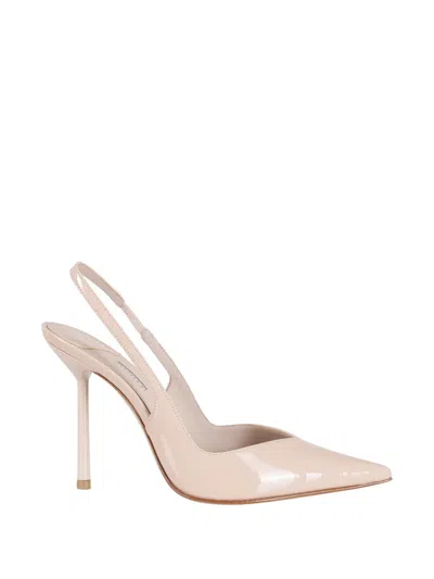Le Silla Vivienne Slingback Heeled Pumps In Neutral